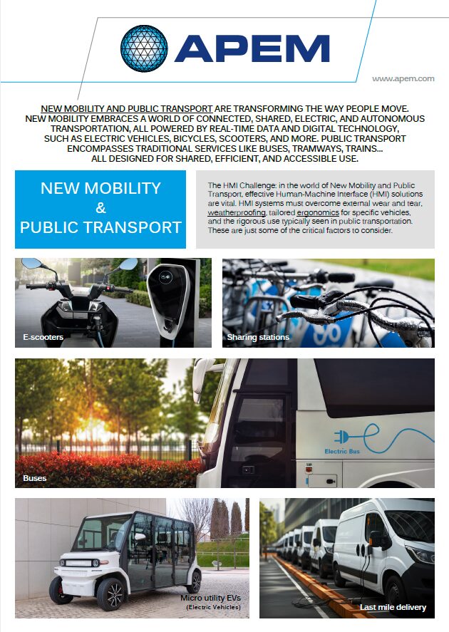 NEW MOBILITY & PUBLIC TRANSPORT literature