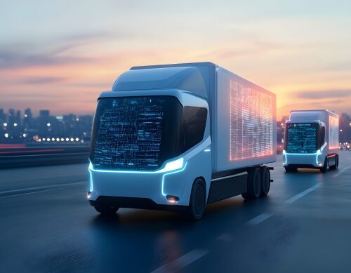 Special vehicles for industrial use