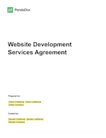 Website Development Agreement Template
