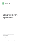 Relationship Non-Disclosure Agreement