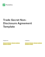 Trade Secret NDA Template