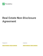 Real Estate Confidentiality Agreement