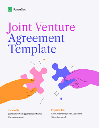 Joint Venture Agreement Template