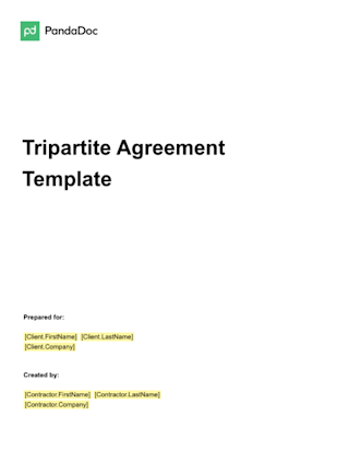 Tripartite Agreement Template