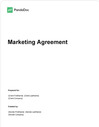 Marketing Agreement