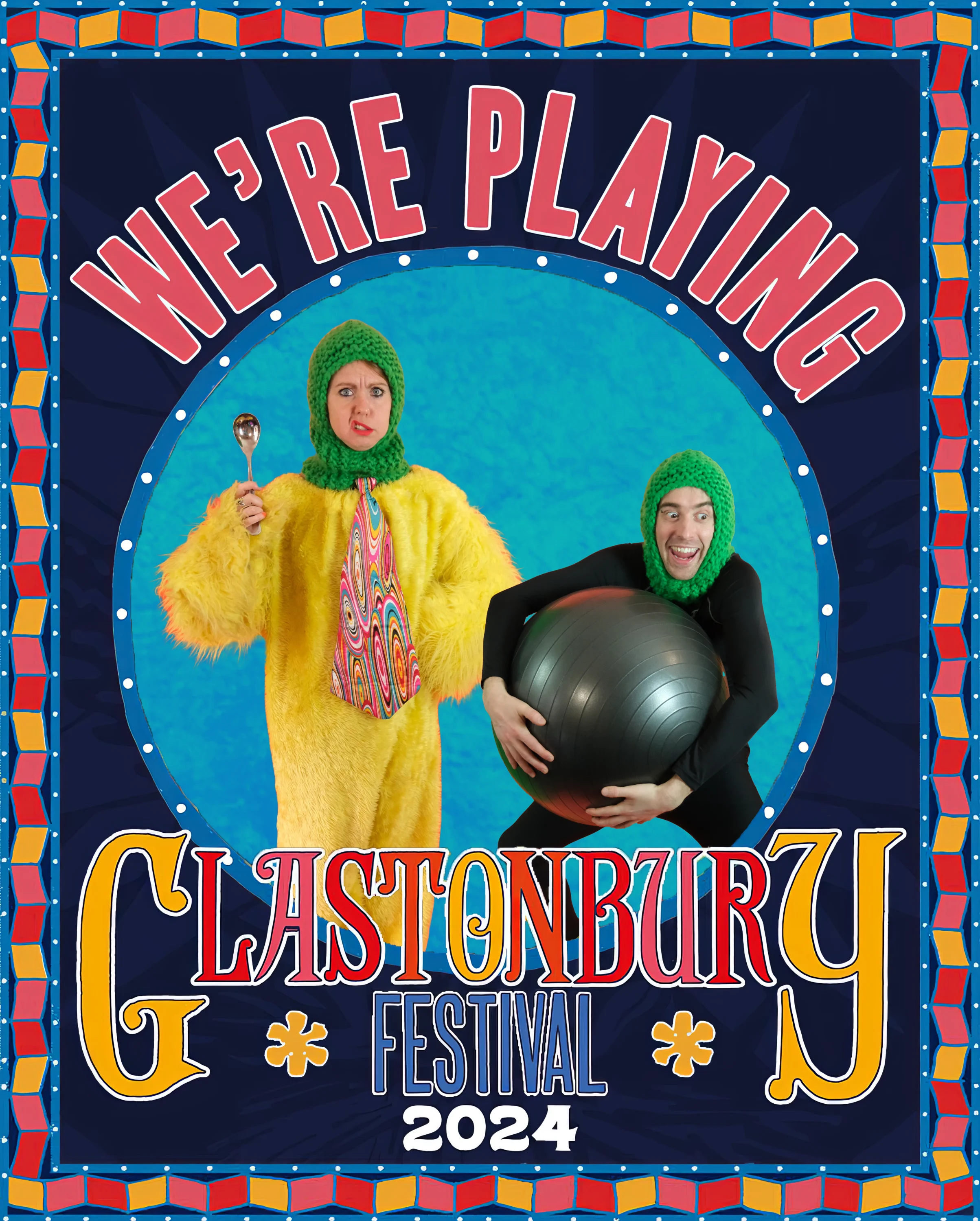 We're playing at Glastonbury 2024 - Playface at Glastonbury Festival