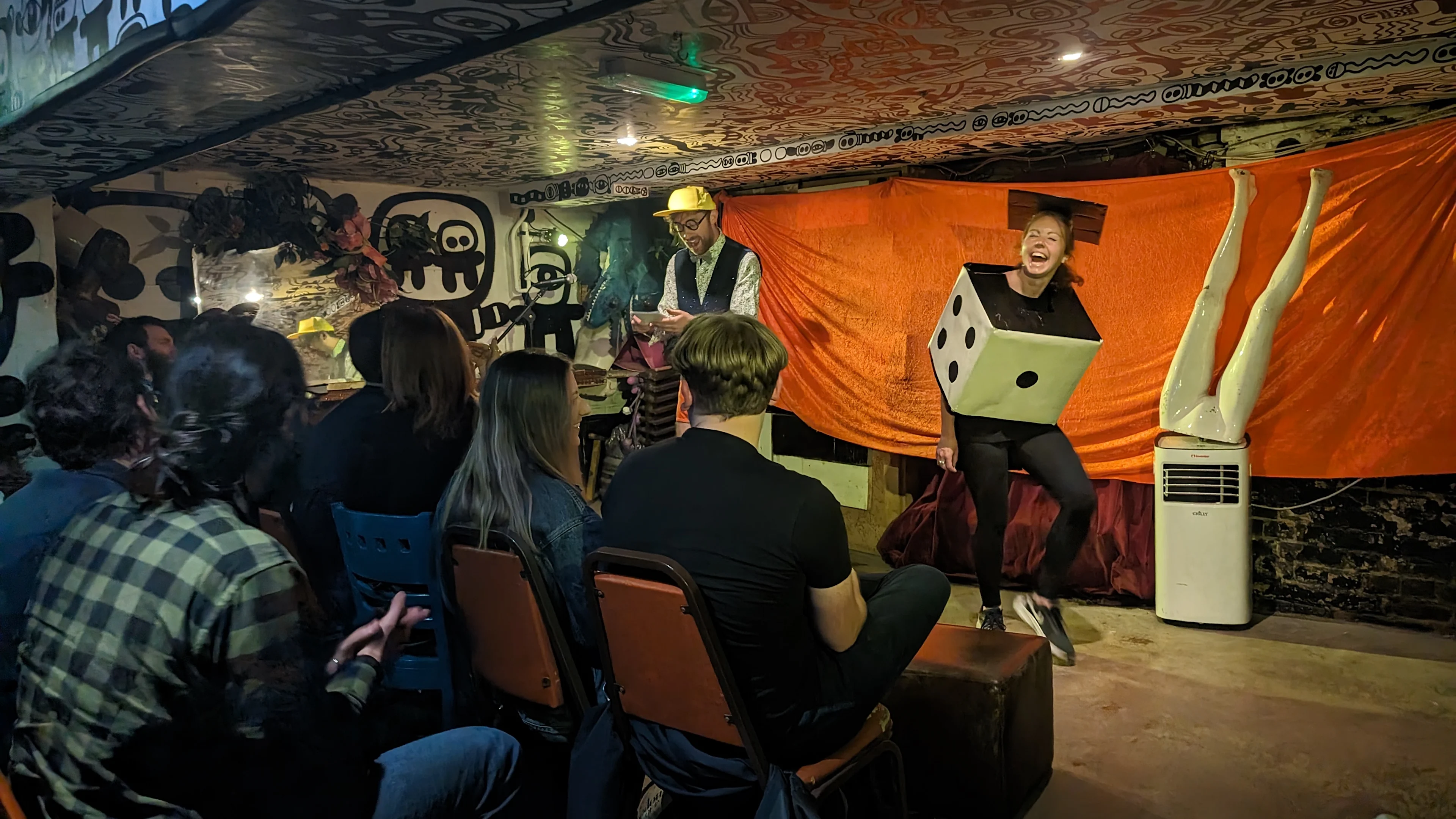 Modern Art Board Games MCs Modern Art Board Games MCs on stage