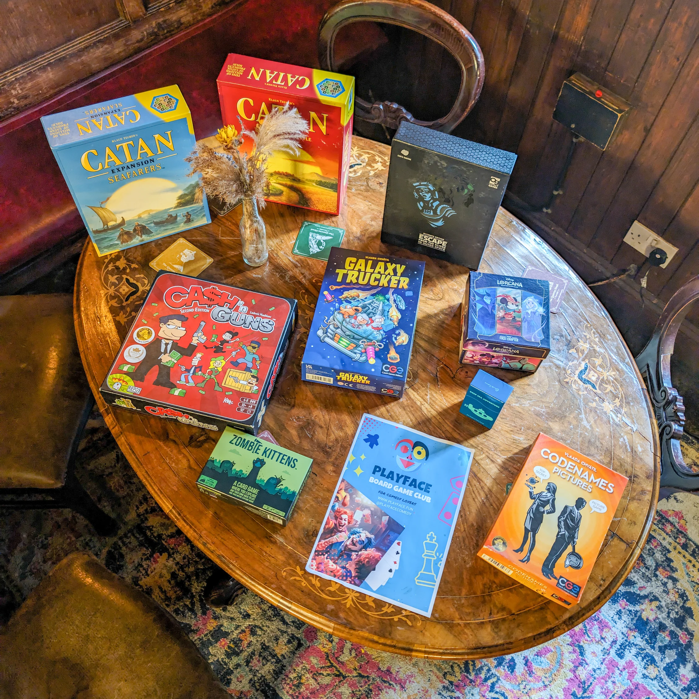 Board Game Club January 2024 - Game Spread Board Game Club January 2024 - Game Spread