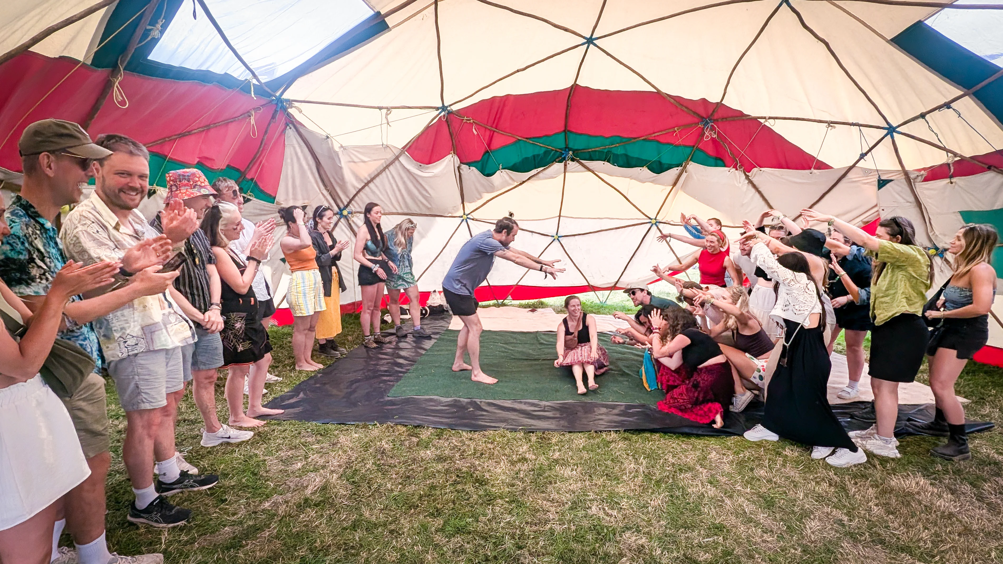 Playface at Glastonbury