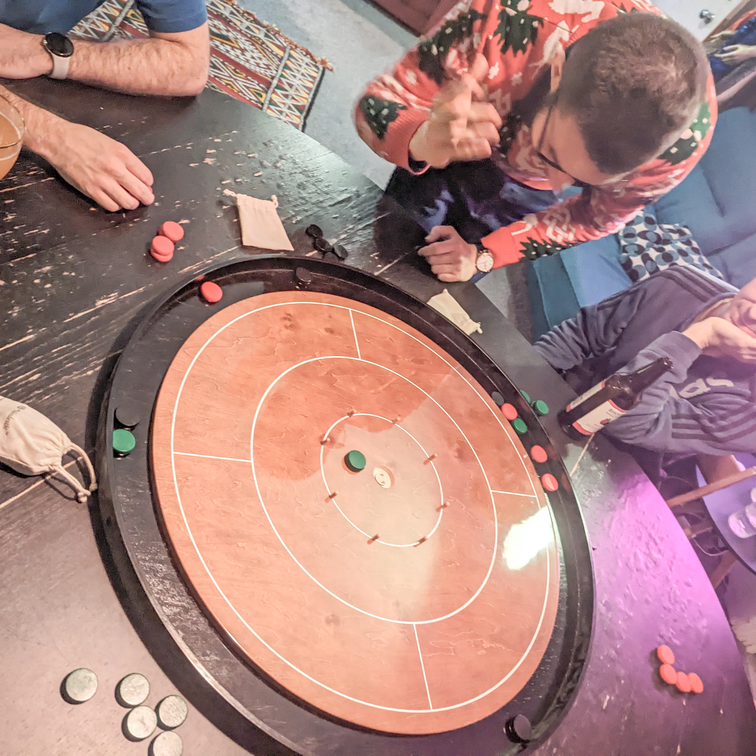 Board Game Club December 2023 - Crokinole Board Game Club December 2023 - Crokinole