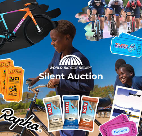 UCI Cycling World Championships 2023: World Bicycle Relief Silent Auction