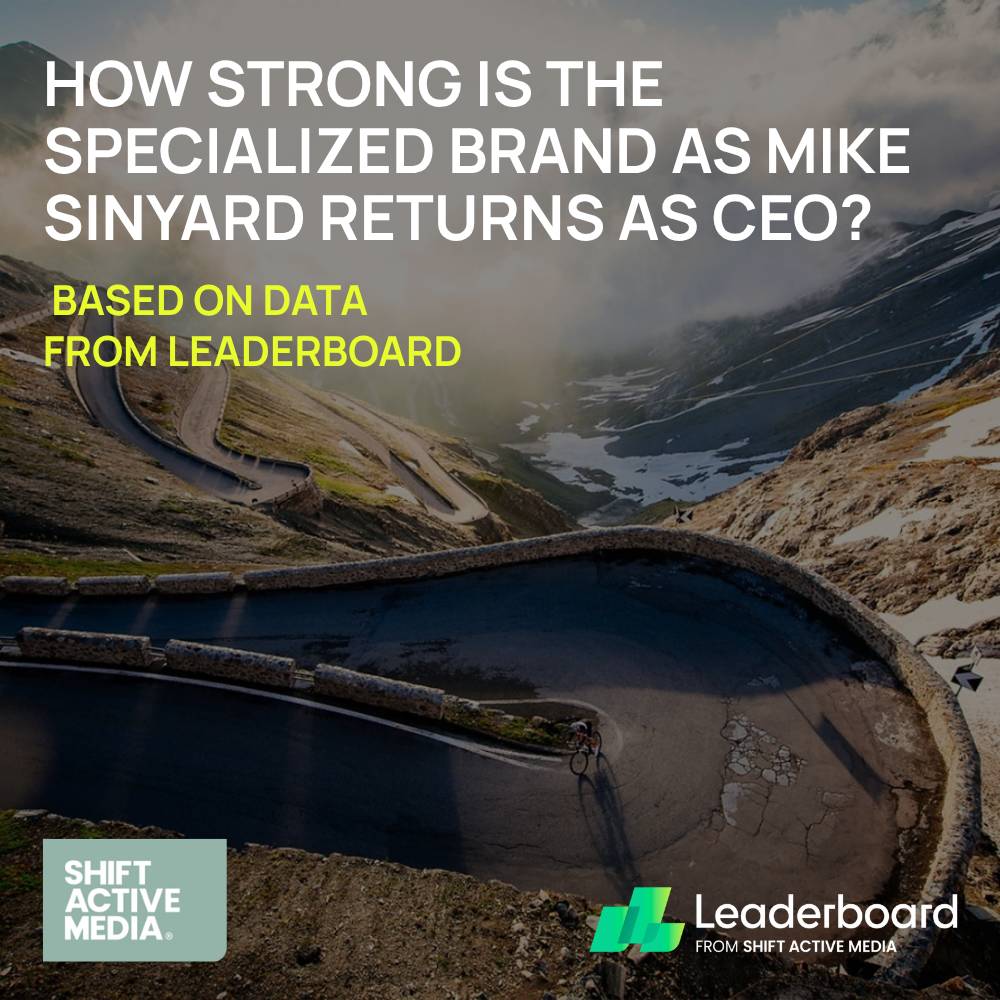 What our Leaderboard data says about the Specialized brand as Mike Sinyard retakes the reins