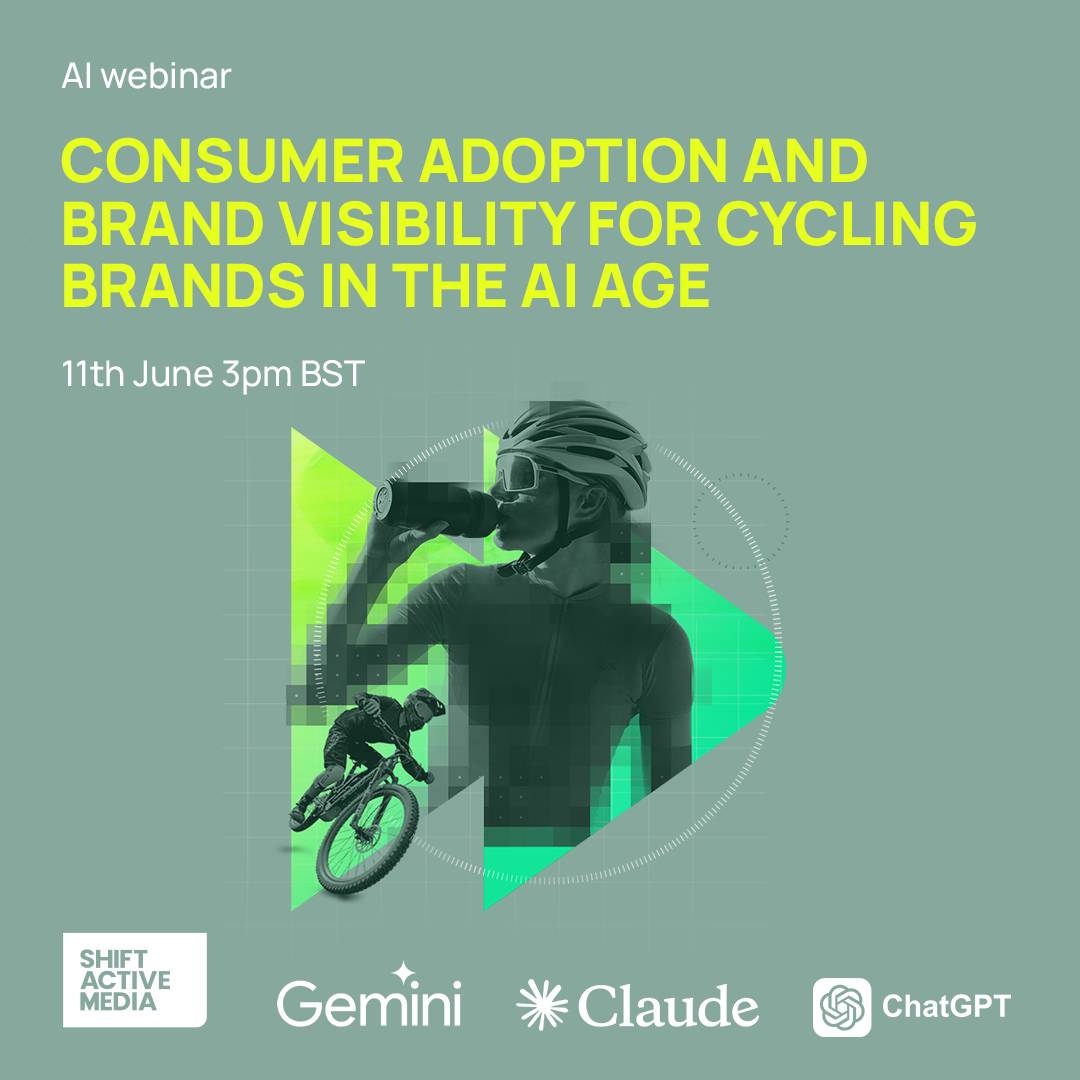 Our Latest AI Webinar: Consumer Adoption and Brand Visibility for Cycling Brands in the AI Age