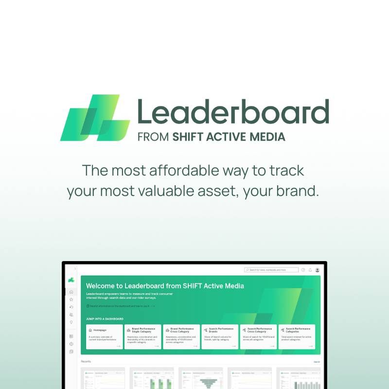 SHIFT Active Media launches Leaderboard – The first brand tracking tool dedicated to the cycling industry