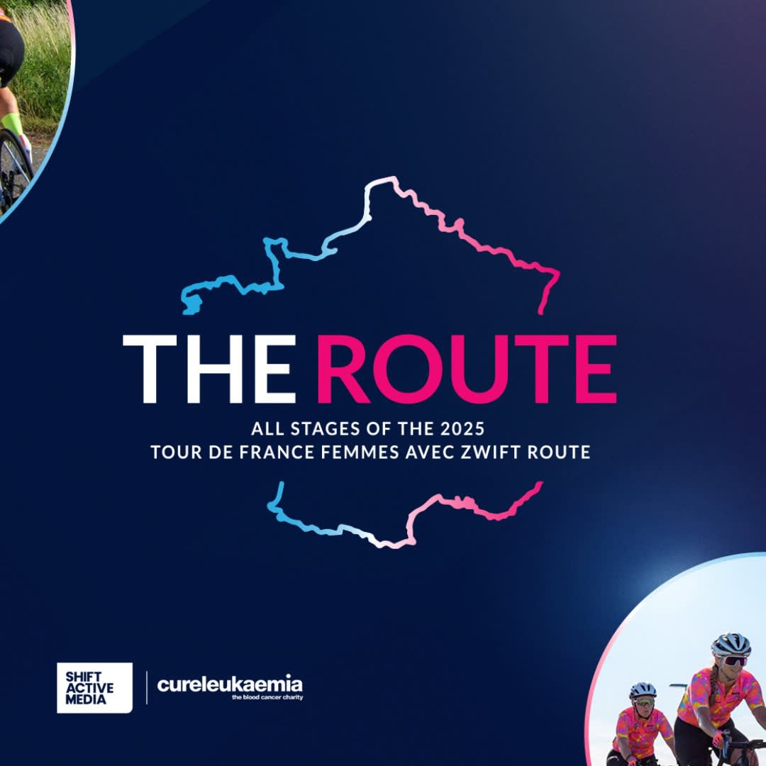 Cure Leukaemia announces “The Route” for 2025, giving women the chance to ride the Tour de France Femmes avec Zwift one day ahead of the pros