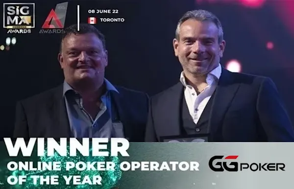 Sigma Americas Award 올해의 온라인 포커 수상