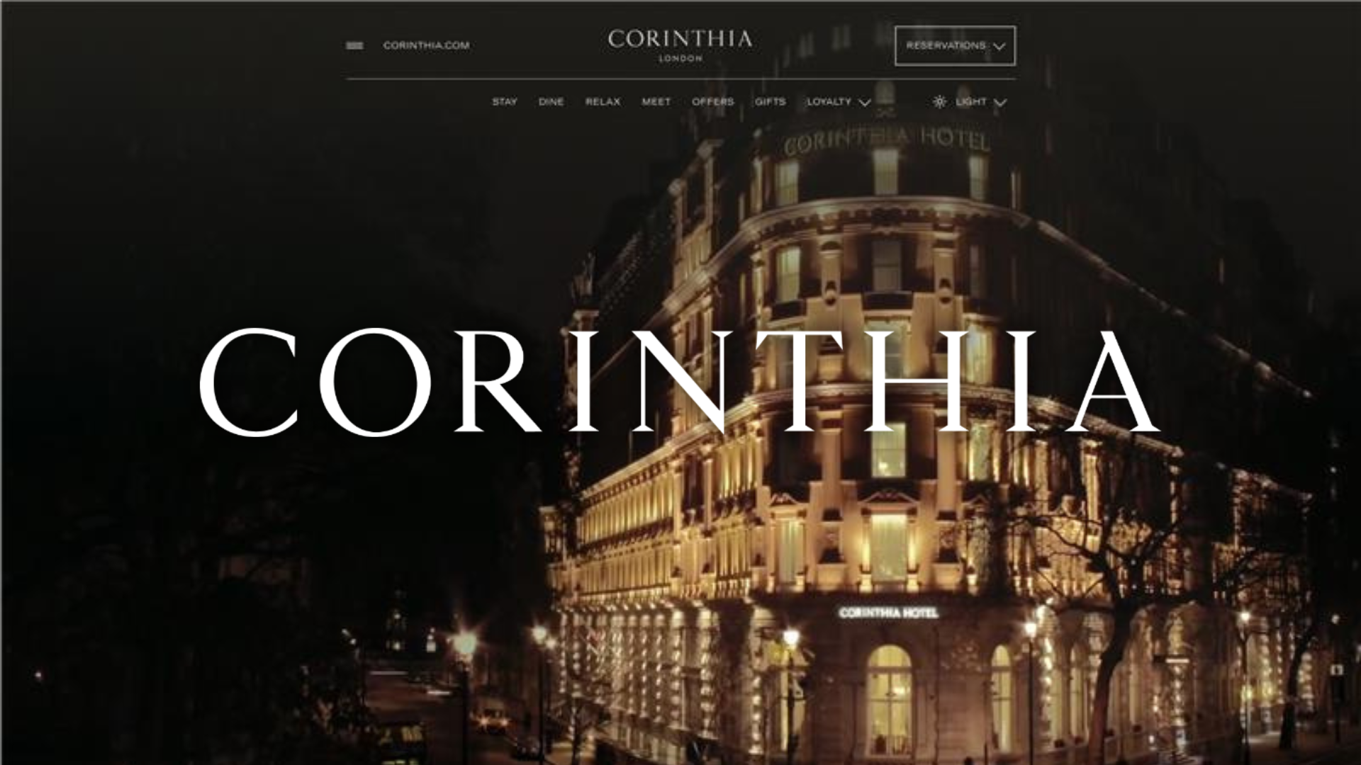 Hotels image with logo
