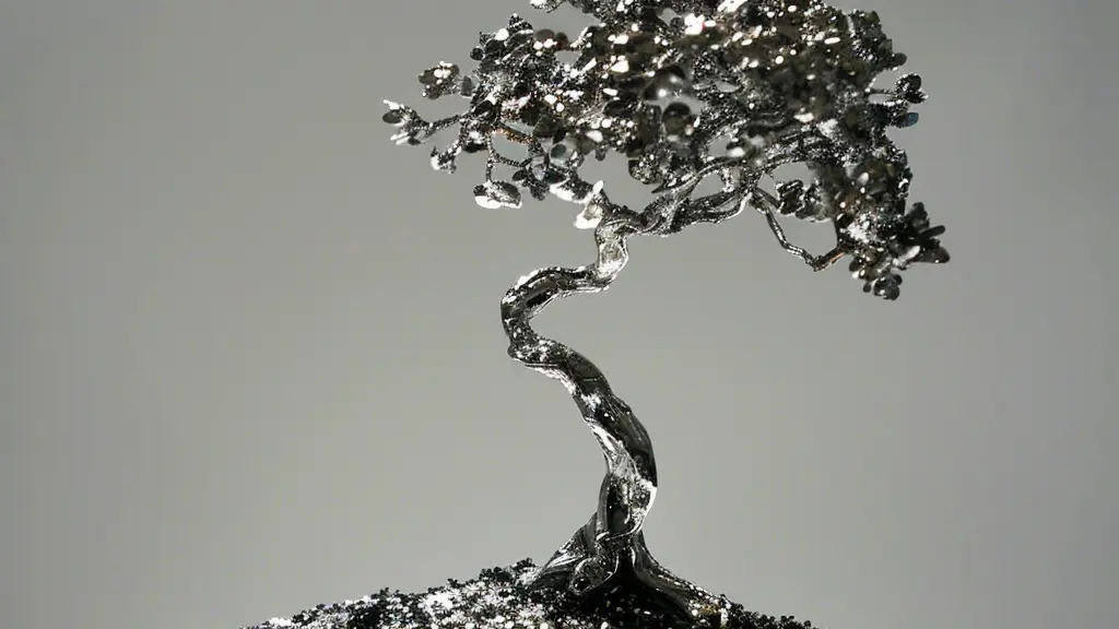 Tree made of nickel