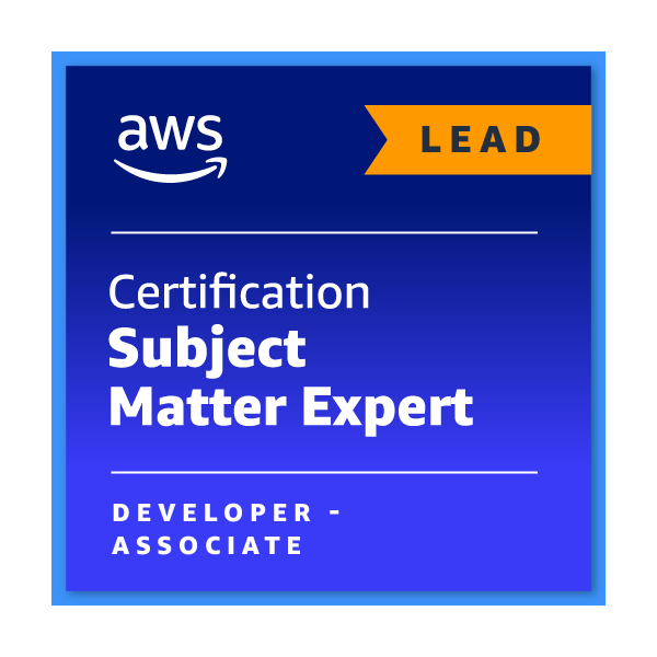 AWS Certification Lead Subject Matter Expert