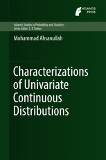 Characterizations of Univariate Continuous Distributions