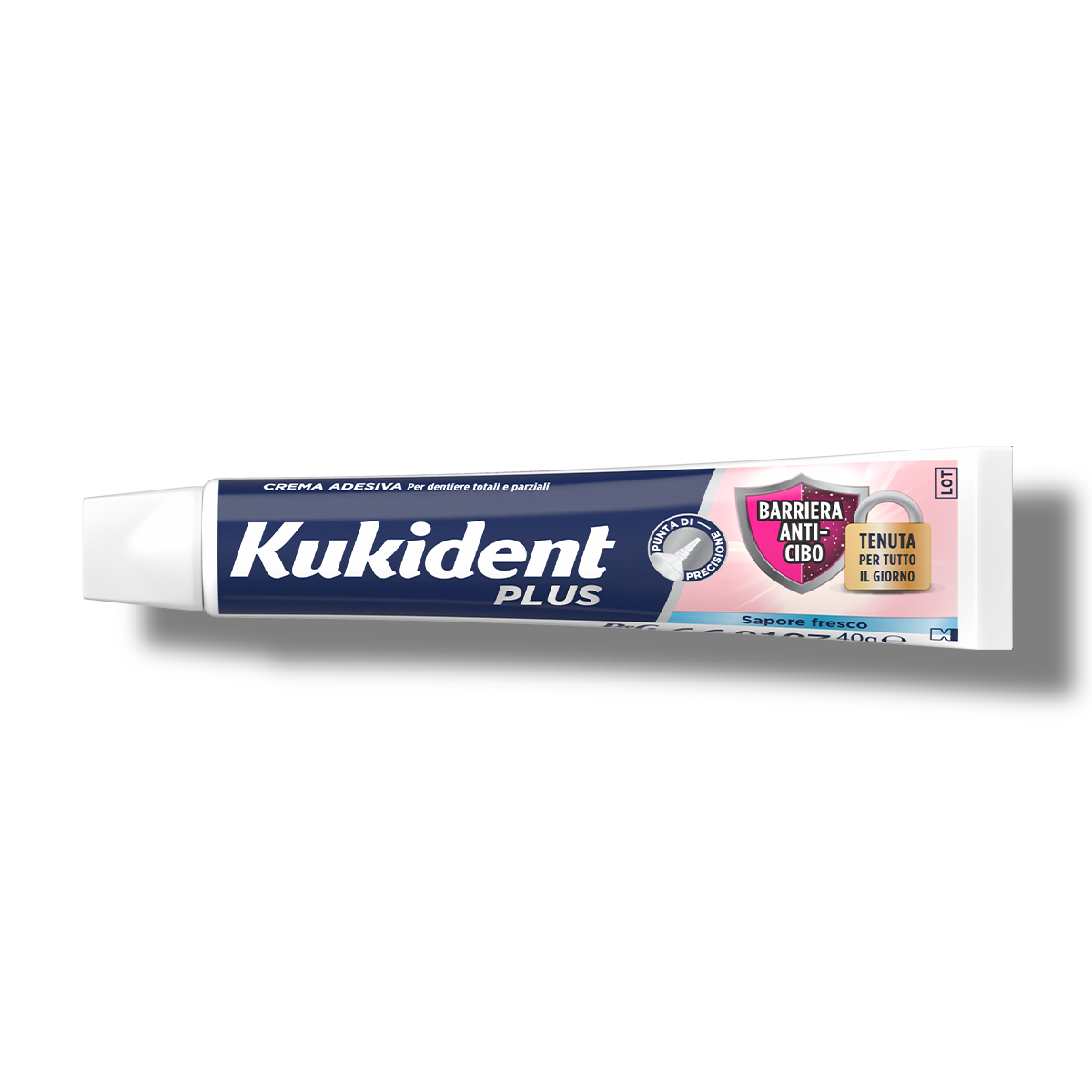 PDP Kukident Plus Barriera Anti-Cibo Fresco TUBE