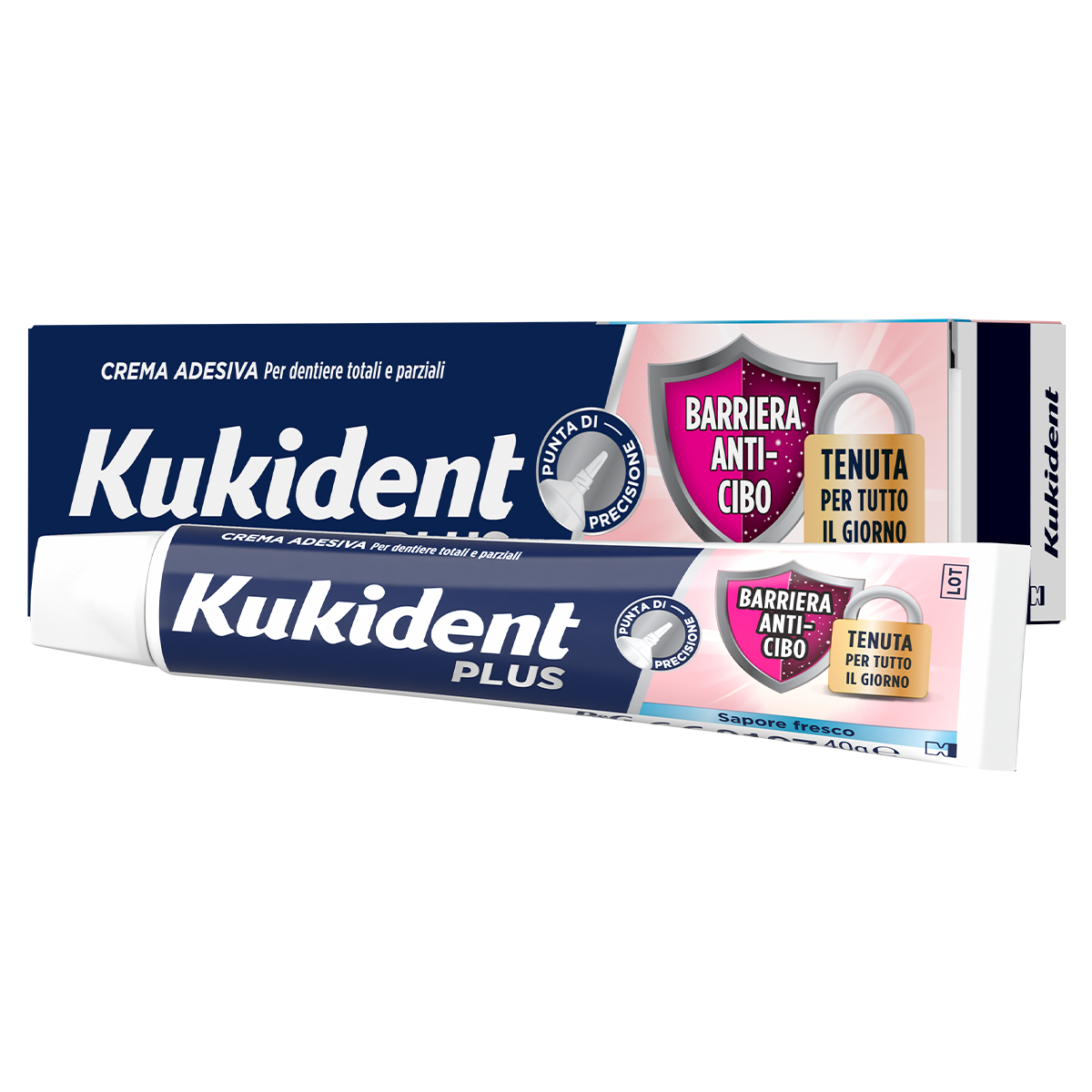 Kukident Plus Barriera Anti-Cibo Fresco