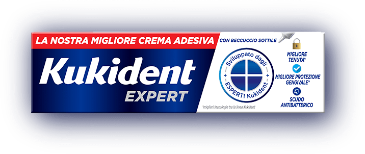 Kukident - Complete Fresco Crema 40g, Colla per Protesi Dentali, Tubo da  40g, Parole Chiave Utili alla Ricerca