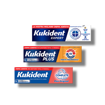 Nuova formula Kukident con scudo antibatterico