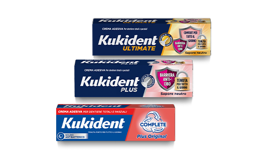 Nuova formula Kukident con scudo antibatterico