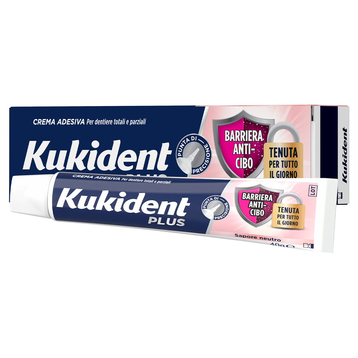 Kukident Plus Barriera Anti-Cibo 