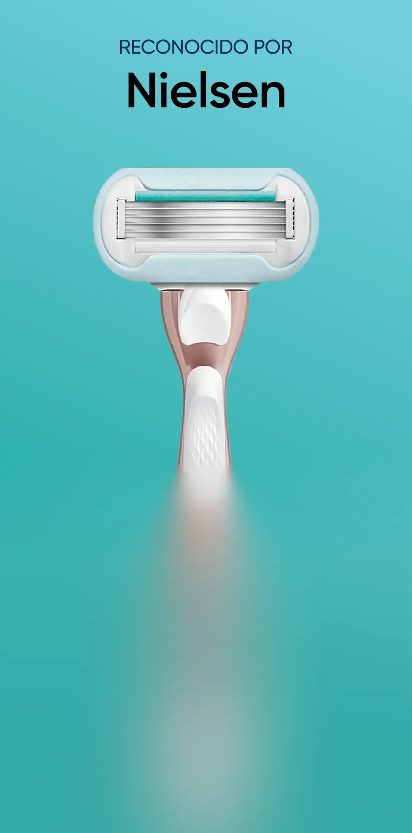 La marca #1 del mundo en maquinillas femeninas