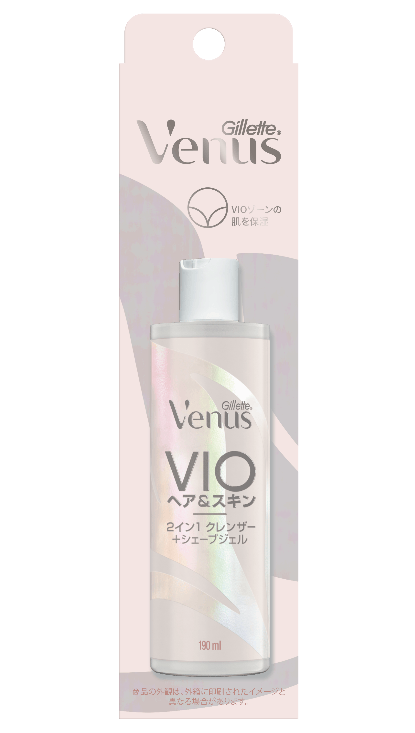 ジレットヴィーナス VIOヘア&スキン 2イン1クレンザー + シェーブジェル