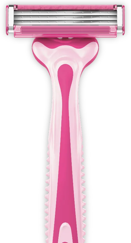 Rosa Gillette Venus Comfort Smooth engångsrakhyvel med 3 blad och ergonomiskt grepp för kvinnor