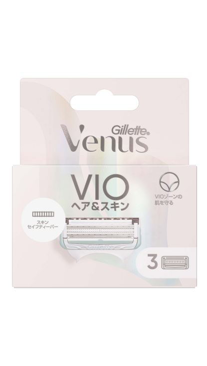 ジレットヴィーナス VIOヘア＆スキン 女性用カミソリ替刃 - 画像 2