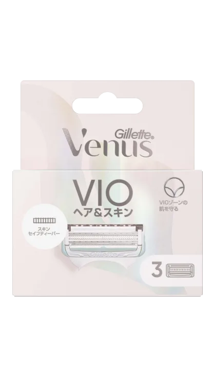 ジレットヴィーナス VIOヘア＆スキン 女性用カミソリ替刃 - 画像 2