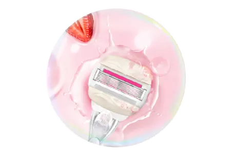 Comfortglide ストロベリー カミソリ ドロップ付き