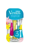 Maquinillas de depilación desechables Venus Tropical - el paquete