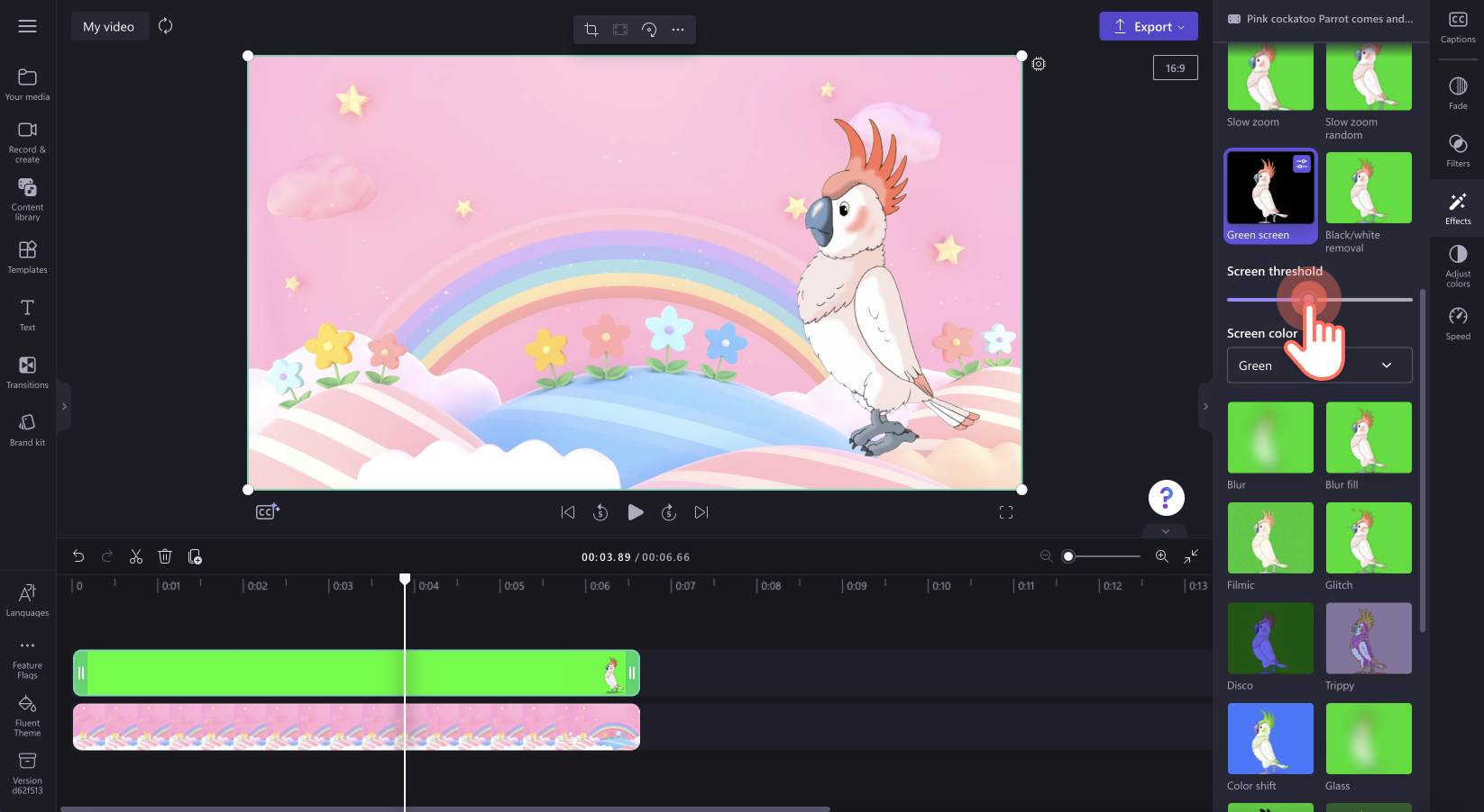 How to make a green screen meme