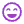 Pink large smile icon