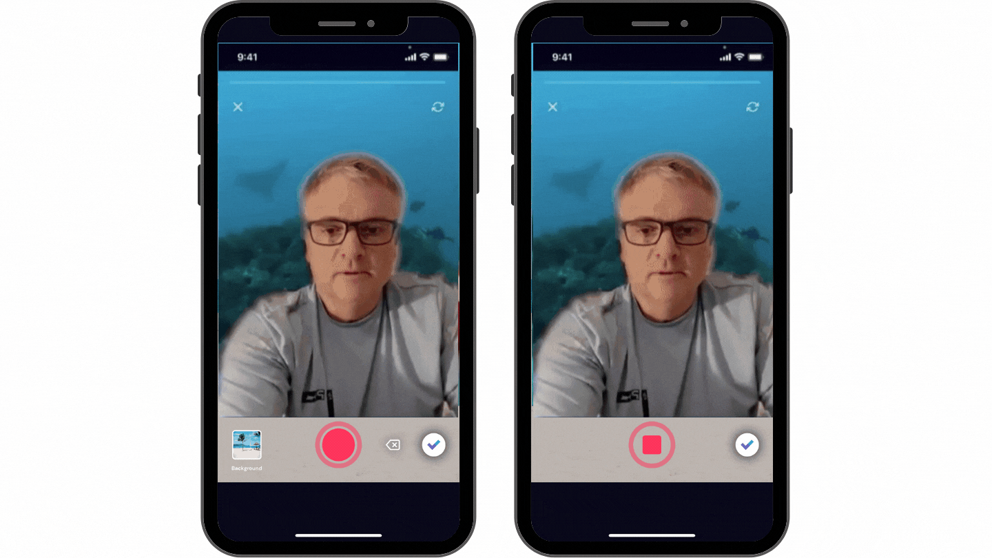 Record your video in Clipchamp app