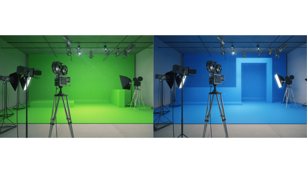 Blue screen-What is chroma key? How do you use a green screen for video?-Clipchamp blog