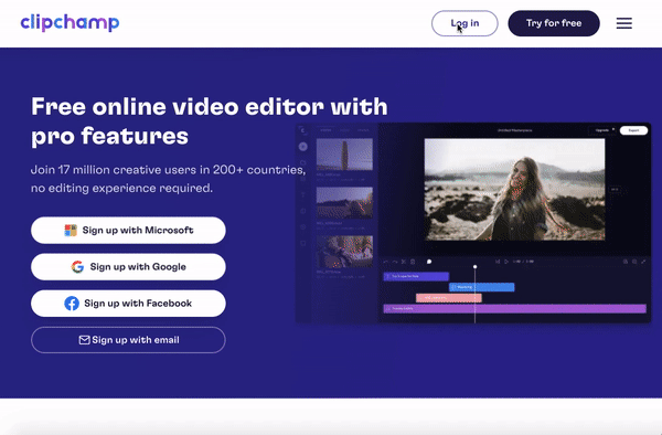 online video editor no download no register