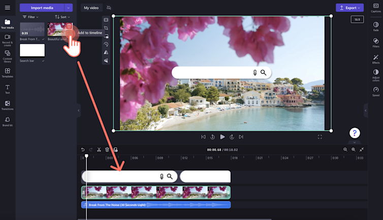 How to overlay text on video and GIFs | Clipchamp Blog