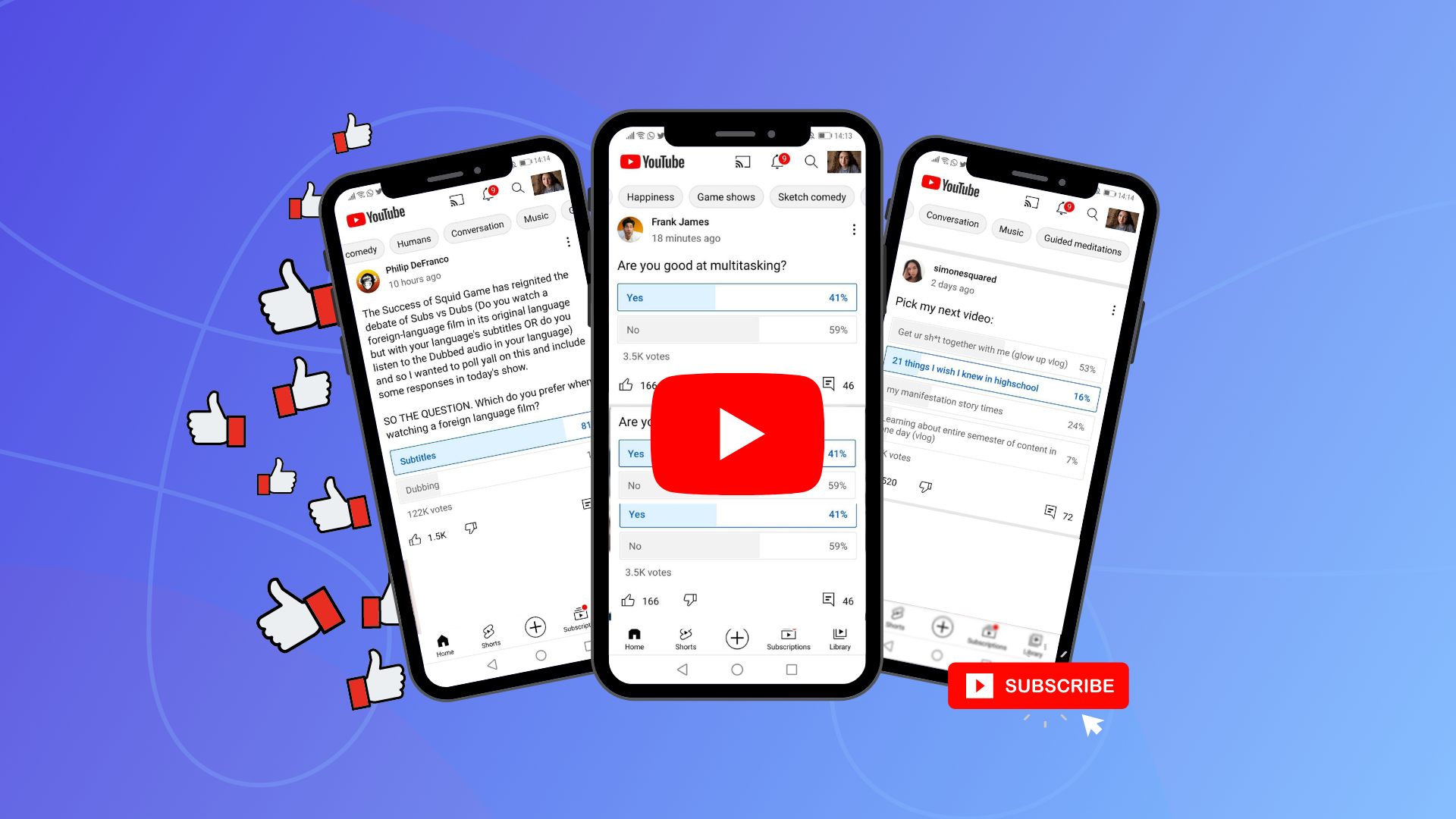 How to use YouTube polls to create more engagement on your channel |  Clipchamp Blog