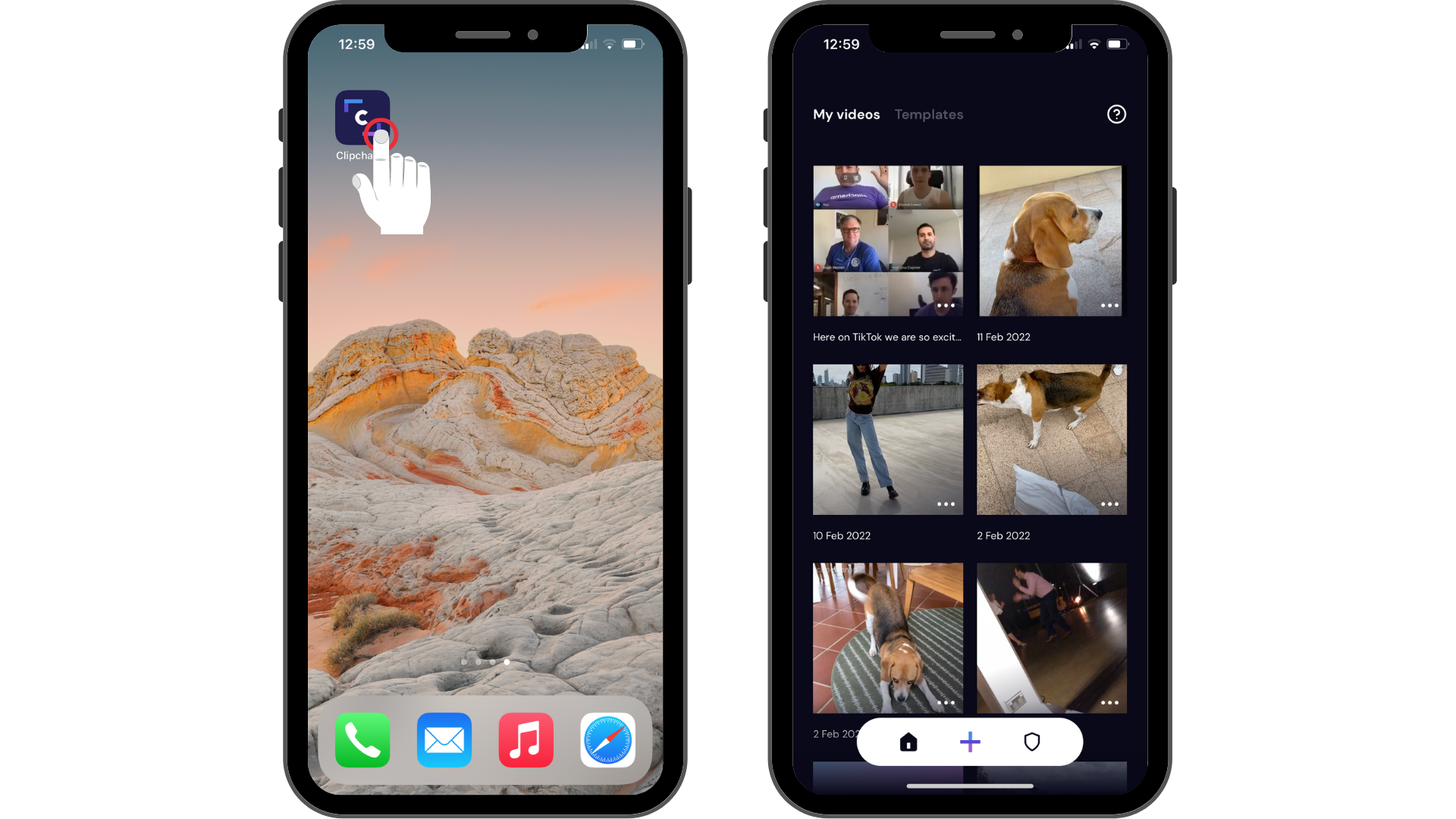 Step 1. Open your Clipchamp app and log in