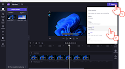 Imagine cu utilizatorul salvând o înregistrare de ecran Windows