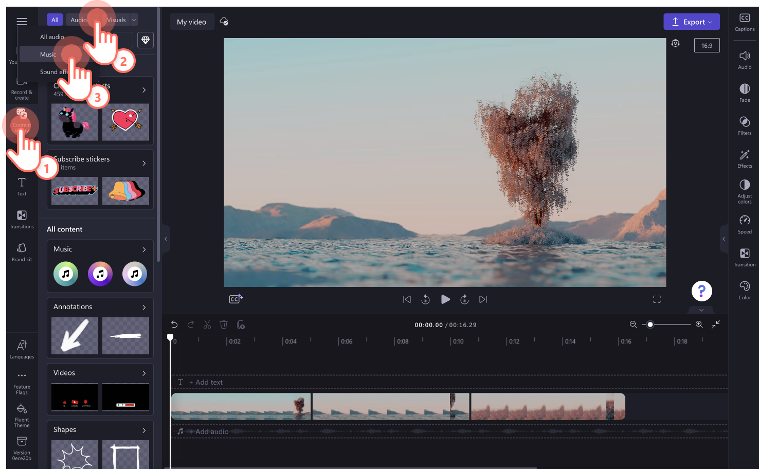 Como Adicionar Músicas a Vídeo do com Video Editor