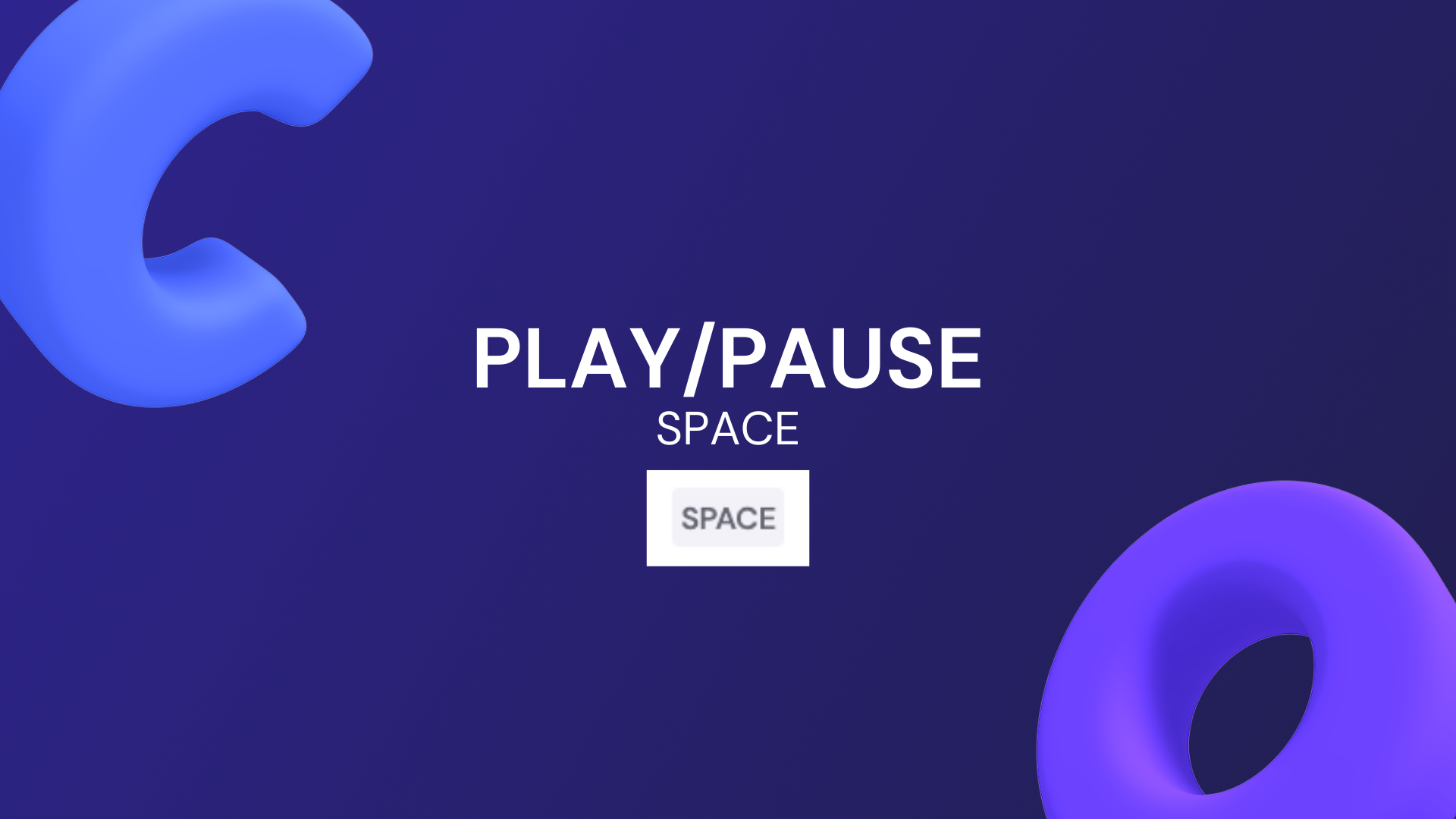 Play/pause