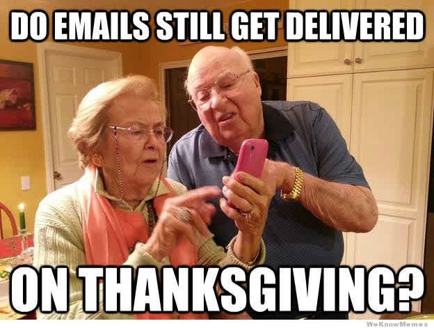 Thanksgiving meme
