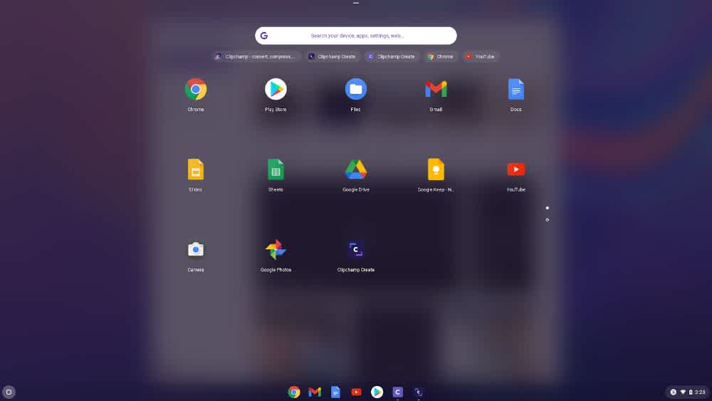 Clipchamp Chromebook 4